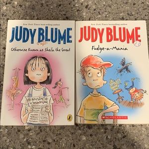 Two Judy Blume books